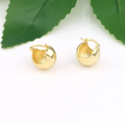 1 Pair Simple Style Ball Sterling Silver Plating White Gold Plated Gold Plated Earrings 10 1 Pair Simple Style Ball Sterling Silver Plating White Gold Plated Gold Plated Earrings -Deals Glis Jewel Store 1651762889511538688