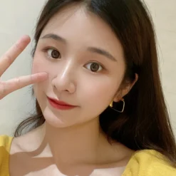 1 Pair Simple Style Square Sterling Silver Plating Hoop Earrings 8 1 Pair Simple Style Square Sterling Silver Plating Hoop Earrings -Deals Glis Jewel Store 1651789426700980224