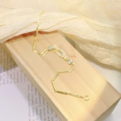 Wholesale Simple Style Geometric Sterling Silver 14K Gold Plated Rhodium Plated Zircon Bracelets -Deals Glis Jewel Store 1652129181951201280