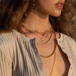 Simple Style Round Freshwater Pearl Copper Beaded Pendant Necklace -Deals Glis Jewel Store 1654373647709769728