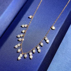 Glam Geometric Sterling Silver Inlay High Carbon Diamond Necklace 9 Glam Geometric Sterling Silver Inlay High Carbon Diamond Necklace -Deals Glis Jewel Store 1655415760551546880