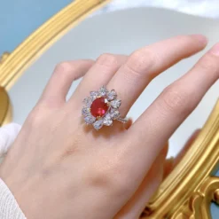 Wholesale Elegant Oval Water Droplets Sterling Silver Zircon Rings 10 Wholesale Elegant Oval Water Droplets Sterling Silver Zircon Rings -Deals Glis Jewel Store 1655416338656661504