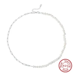Wholesale Simple Style Solid Color Sterling Silver Beaded Necklace -Deals Glis Jewel Store 1658714787783249920 1