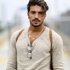 Wholesale Simple Style Solid Color Sterling Silver Plating Gold Plated Necklace 6 Wholesale Simple Style Solid Color Sterling Silver Plating Gold Plated Necklace -Deals Glis Jewel Store 1658715338608611328