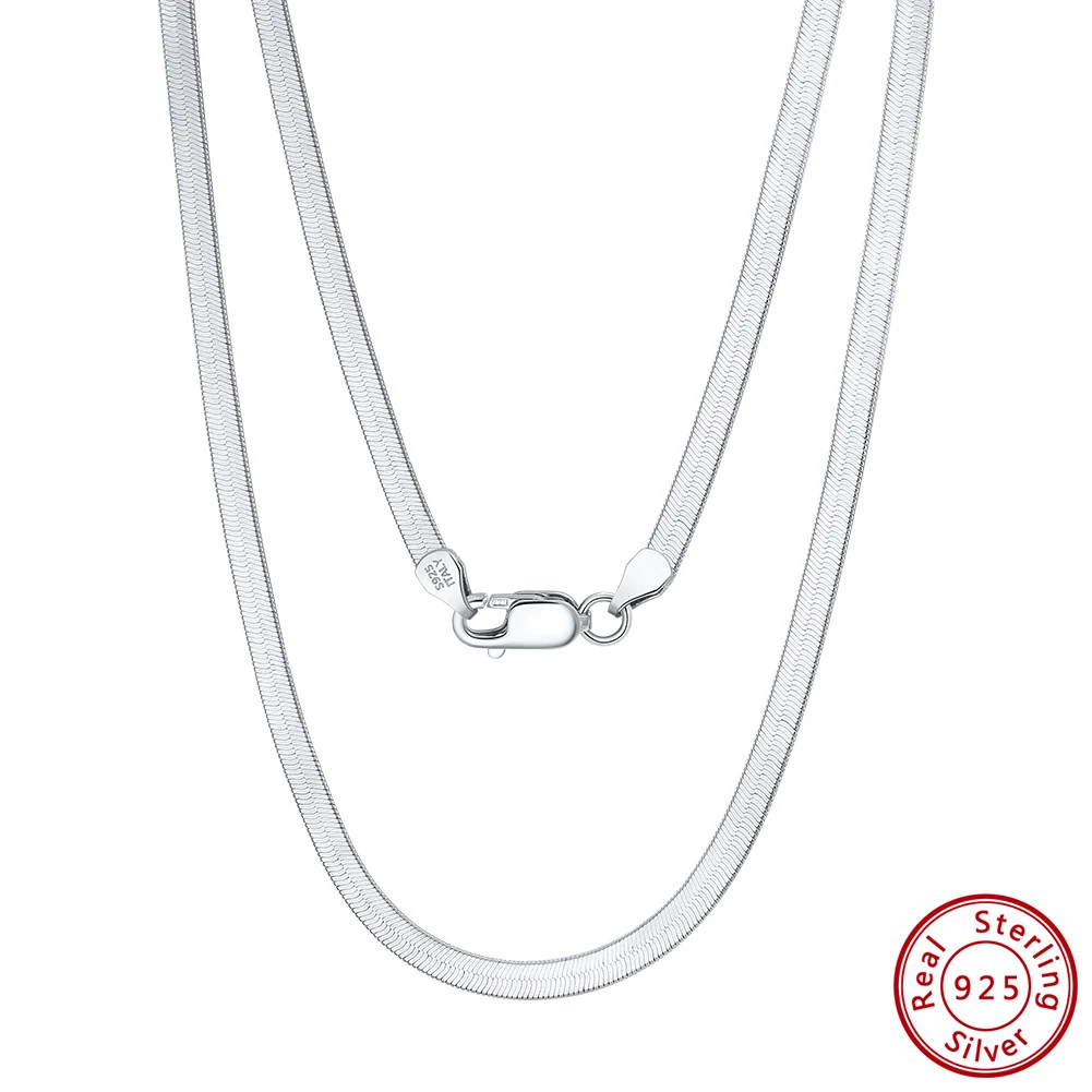 Wholesale Simple Style Solid Color Sterling Silver Plating 18K Gold Plated Necklace 3 Wholesale Simple Style Solid Color Sterling Silver Plating 18K Gold Plated Necklace - Image 3