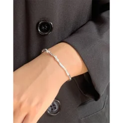 Modern Style Simple Style Solid Color Sterling Silver Plating Bangle -Deals Glis Jewel Store 1659832789182320640