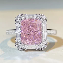 Wholesale Glam Square Sterling Silver Plating Inlay Zircon Rings -Deals Glis Jewel Store 1660939193922228224 1