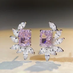 1 Pair Lady Geometric Asymmetrical Plating Inlay Sterling Silver Zircon Ear Studs 9 1 Pair Lady Geometric Asymmetrical Plating Inlay Sterling Silver Zircon Ear Studs -Deals Glis Jewel Store 1660940059618185216 1