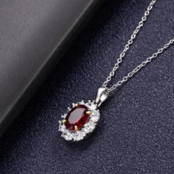 Wholesale Luxurious Wedding Shiny Geometric Sterling Silver Plating Inlay White Gold Plated High Carbon Diamond Pendant Necklace -Deals Glis Jewel Store 1661636657662791680 1