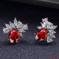 1 Pair Luxurious Queen Shiny Petal Plating Inlay Sterling Silver High Carbon Diamond White Gold Plated Ear Studs 16 1 Pair Luxurious Queen Shiny Petal Plating Inlay Sterling Silver High Carbon Diamond White Gold Plated Ear Studs -Deals Glis Jewel Store 1661657456591376384