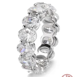 Wholesale Lady Simple Style Shiny Geometric Sterling Silver Inlay White Gold Plated High Carbon Diamond Rings 8 Wholesale Lady Simple Style Shiny Geometric Sterling Silver Inlay White Gold Plated High Carbon Diamond Rings -Deals Glis Jewel Store 1661682456178331648