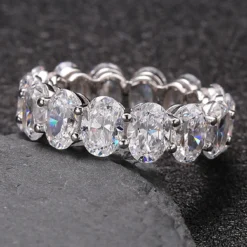 Wholesale Lady Simple Style Shiny Geometric Sterling Silver Inlay White Gold Plated High Carbon Diamond Rings 7 Wholesale Lady Simple Style Shiny Geometric Sterling Silver Inlay White Gold Plated High Carbon Diamond Rings -Deals Glis Jewel Store 1661682460674625536