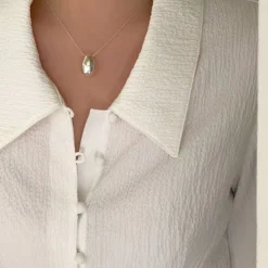 Basic Lady Korean Style Water Droplets Sterling Silver Plating Pendant Necklace 9 Basic Lady Korean Style Water Droplets Sterling Silver Plating Pendant Necklace -Deals Glis Jewel Store 1666688322489159680