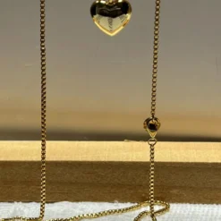 Commute Heart Shape Sterling Silver Plating Gold Plated Pendant Necklace -Deals Glis Jewel Store 1666688841513308160