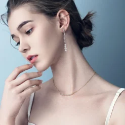 1 Pair Elegant Irregular Plating Inlay Sterling Silver Zircon Drop Earrings 8 1 Pair Elegant Irregular Plating Inlay Sterling Silver Zircon Drop Earrings -Deals Glis Jewel Store 1666689363448303616 1