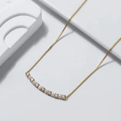 Elegant Simple Style Geometric Sterling Silver Plating Inlay Freshwater Pearl Zircon Necklace 9 Elegant Simple Style Geometric Sterling Silver Plating Inlay Freshwater Pearl Zircon Necklace -Deals Glis Jewel Store 1666689479873794048 1