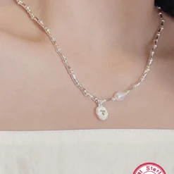 Business Heart Shape Sterling Silver Plating White Gold Plated Pendant Necklace 8 Business Heart Shape Sterling Silver Plating White Gold Plated Pendant Necklace -Deals Glis Jewel Store 1666711042010517504 1