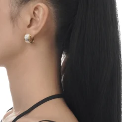 1 Piece Modern Style C Shape Plating Sterling Silver Earrings 9 1 Piece Modern Style C Shape Plating Sterling Silver Earrings -Deals Glis Jewel Store 1668855851303178240