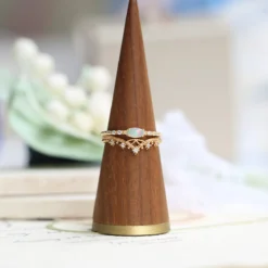 Classic Style V Shape Sterling Silver Plating Inlay Zircon 14K Gold Plated Rings 7 Classic Style V Shape Sterling Silver Plating Inlay Zircon 14K Gold Plated Rings -Deals Glis Jewel Store 1669148632529637376