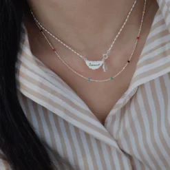 Modern Style Geometric Sterling Silver Polishing Pendant Necklace -Deals Glis Jewel Store 1669148945747677184