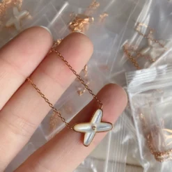 Simple Style Letter Sterling Silver Pendant Necklace -Deals Glis Jewel Store 1669149290741764096