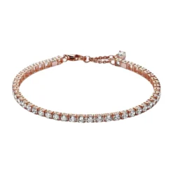 Simple Style Shiny Round Sterling Silver Zircon Tennis Bracelet In Bulk -Deals Glis Jewel Store 1670968635314802688
