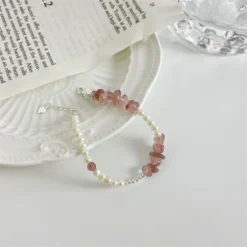 Wholesale Jewelry Elegant Geometric Crystal Sterling Silver Pearl Bracelets -Deals Glis Jewel Store 1673143244080418816