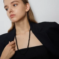 Casual Solid Color Agate Wholesale Sweater Chain -Deals Glis Jewel Store 1673505315519336448