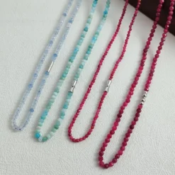 Modern Style Geometric Natural Stone Wholesale Necklace