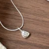Simple Style Water Droplets Sterling Silver Zircon Pendant Necklace In Bulk