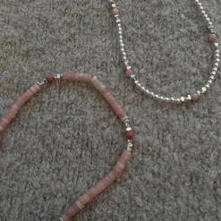 Simple Style Artistic Geometric Imitation Pearl Natural Stone Sterling Silver Wholesale Necklace -Deals Glis Jewel Store 1674611061506052096