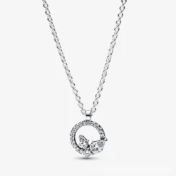 Basic Butterfly Sterling Silver Artificial Gemstones Pendant Necklace In Bulk -Deals Glis Jewel Store 1674611188677349376 2