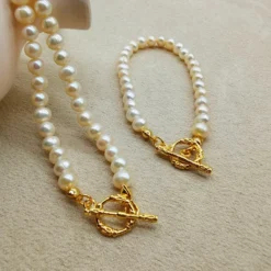 Elegant Simple Style Round Freshwater Pearl Copper Necklace In Bulk 8 Elegant Simple Style Round Freshwater Pearl Copper Necklace In Bulk -Deals Glis Jewel Store 1674660585813446656