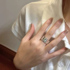 Simple Style Star Sterling Silver Rings In Bulk -Deals Glis Jewel Store 1675759368571850752