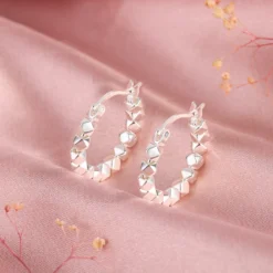 1 Pair Elegant Lady Geometric Sterling Silver Earrings -Deals Glis Jewel Store 1675839516864286720