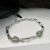 Chinoiserie Square Sterling Silver Aventurine Bracelets In Bulk