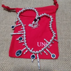 Novelty Oval Lines Silver Plated Artificial Crystal Pendant Necklace In Bulk -Deals Glis Jewel Store 1676798405877305344