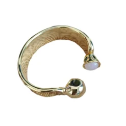 Retro Round Silver Plated Stone Copper Wholesale Bangle -Deals Glis Jewel Store 1676798587331284992