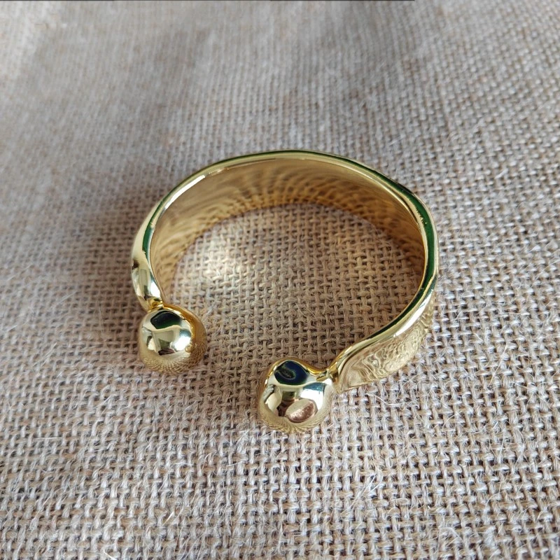 Streetwear Solid Color Silver Plated Cuff Bracelets In Bulk 2 Streetwear Solid Color Silver Plated Cuff Bracelets In Bulk - Image 2