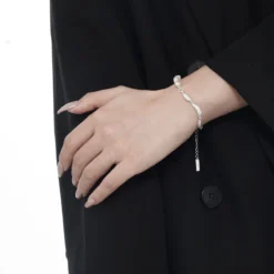 Simple Style Round Sterling Silver Bracelets In Bulk -Deals Glis Jewel Store 1676806529896026112