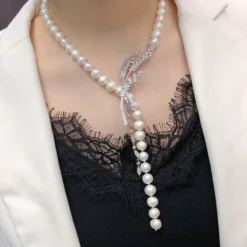 Elegant Simple Style Solid Color Freshwater Pearl Necklace -Deals Glis Jewel Store 1677573416699432960 1