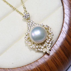Glam Lady Water Droplets Copper Plating Inlay Freshwater Pearl Zircon Pendant Necklace 9 Glam Lady Water Droplets Copper Plating Inlay Freshwater Pearl Zircon Pendant Necklace -Deals Glis Jewel Store 1677575747809710080