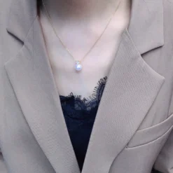 Simple Style Ball Copper Inlay Zircon Pendant Necklace -Deals Glis Jewel Store 1677576327949062144