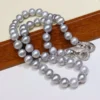 Elegant Lady Classic Style Solid Color Freshwater Pearl Necklace