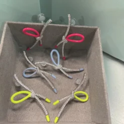 1 Pair Modern Style Streetwear Bow Knot Sterling Silver Ear Studs