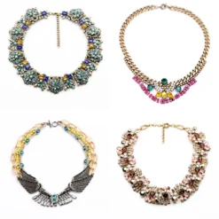 Retro Water Droplets Alloy Women's Necklace -Deals Glis Jewel Store 1679306283557195776