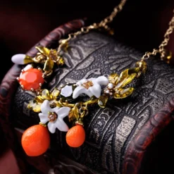 Retro Water Droplets Alloy Women's Necklace -Deals Glis Jewel Store 1679306309045981184