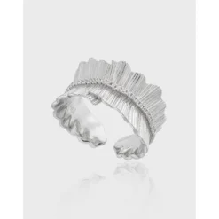 Casual Solid Color Sterling Silver Plating Inlay Zircon Open Rings 11 Casual Solid Color Sterling Silver Plating Inlay Zircon Open Rings -Deals Glis Jewel Store 1679677971524358144 1