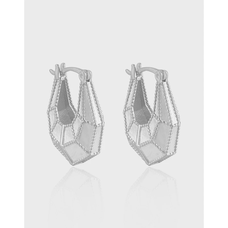 1 Pair Simple Style U Shape Plating Sterling Silver 18K Gold Plated Earrings 6 1 Pair Simple Style U Shape Plating Sterling Silver 18K Gold Plated Earrings - Image 6