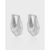 1 Pair Simple Style U Shape Plating Sterling Silver 18K Gold Plated Earrings